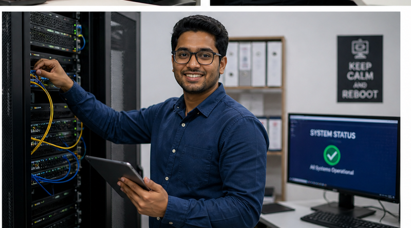 IT support salary by specialization network security versus desktop support