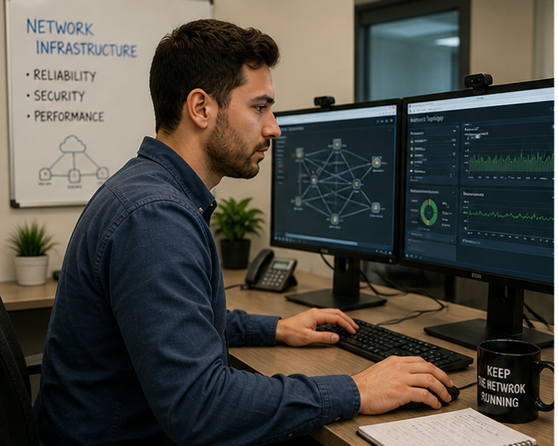 network administrator salary USA professional IT role