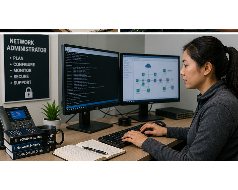 network administrator specializations certifications earnings