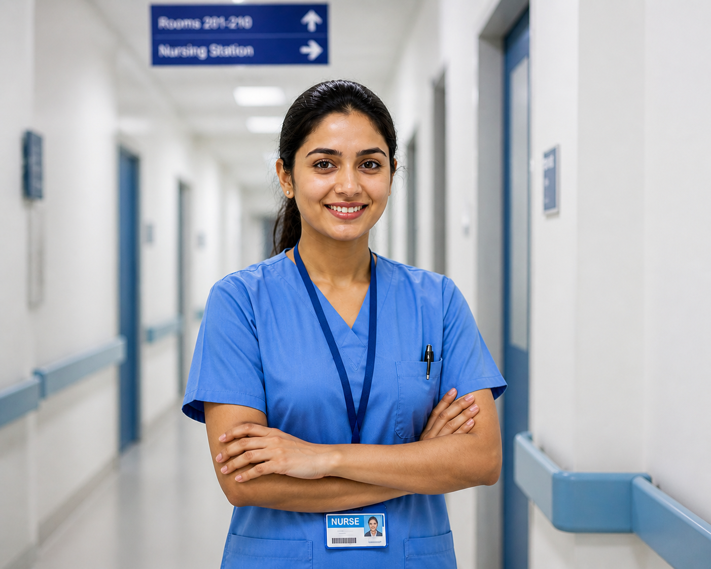 nurse salary USA showing professional healthcare worker RN compensation