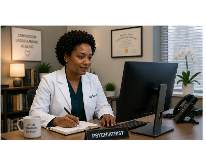 Psychiatrist salary specializations forensic addiction child psychiatry